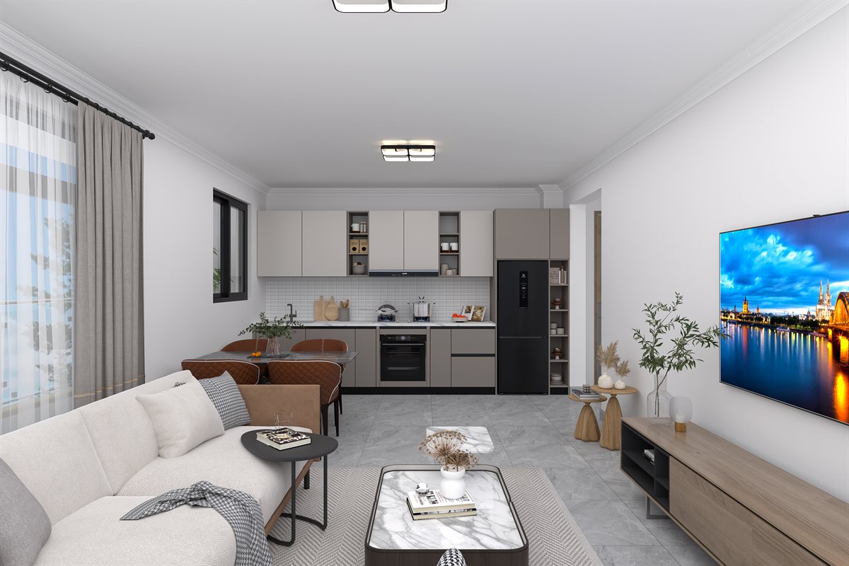 Fitted Modern Kitchen